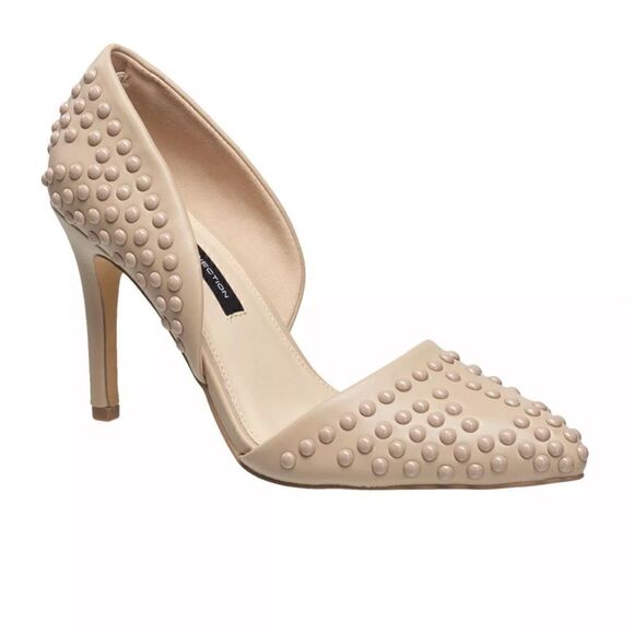 FRENCH CONNECTION Forever Studded Pump Size 8.5 - Picture 1 of 10